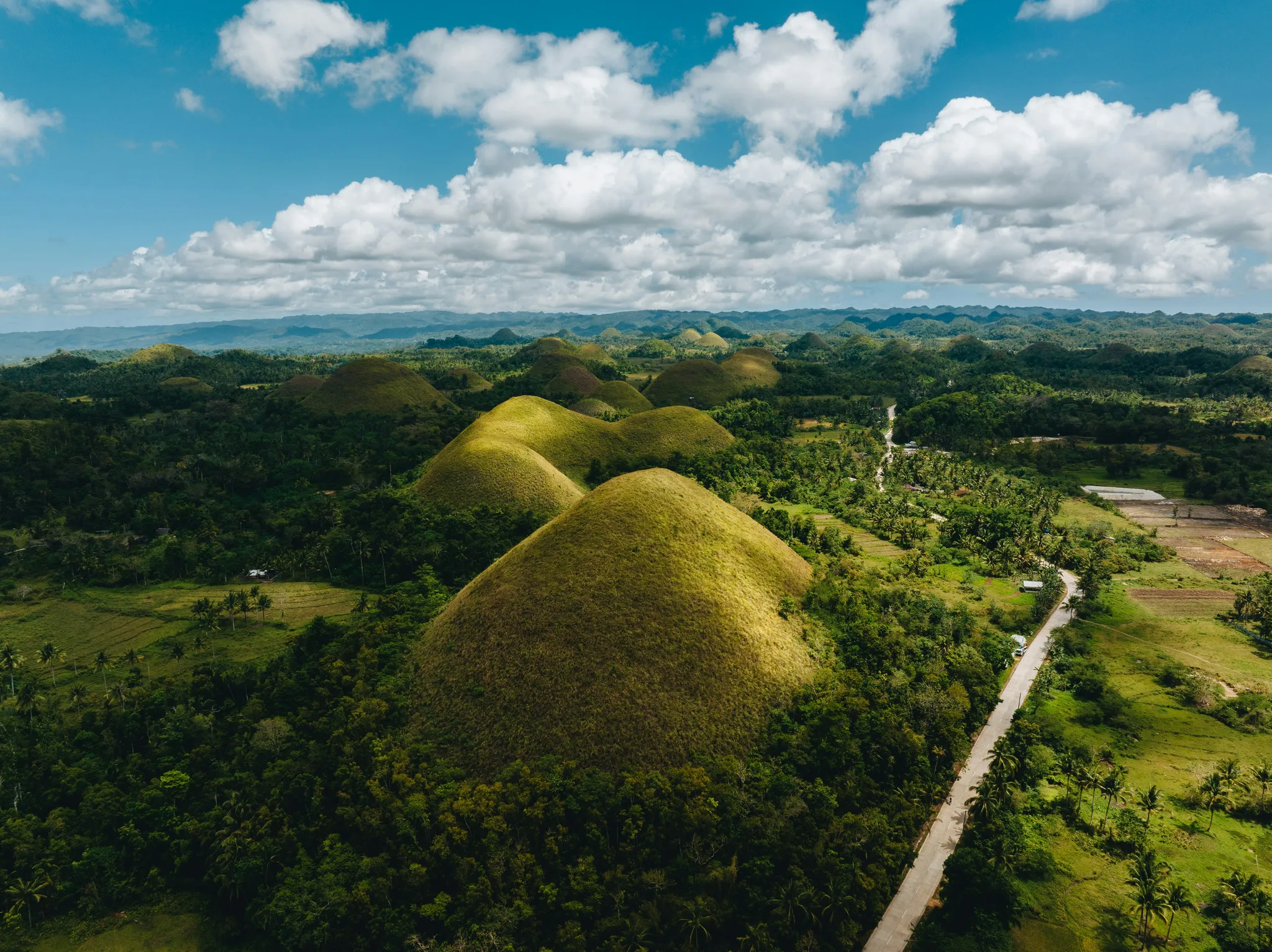 Chocolate Hills landscape