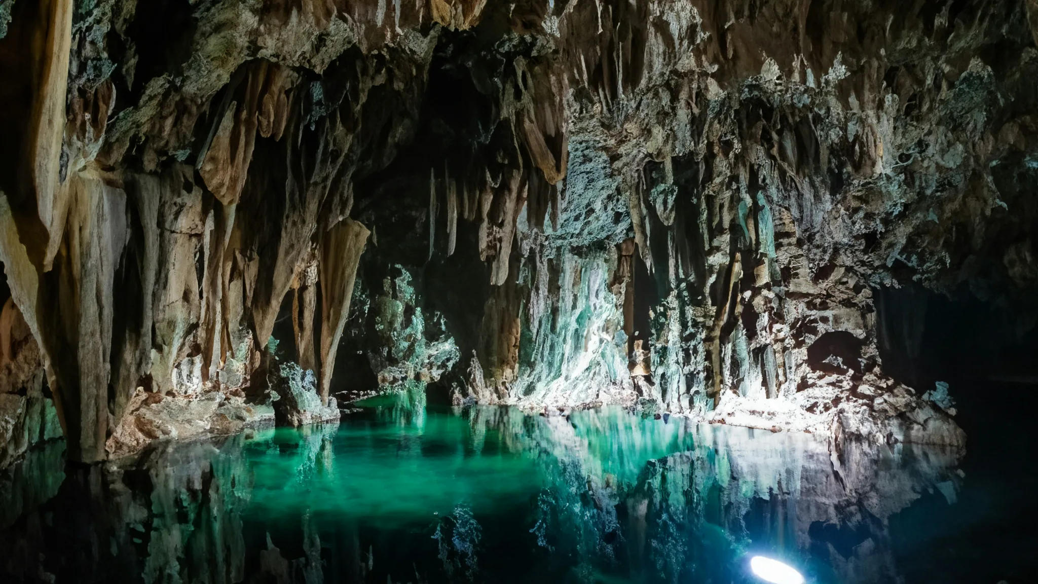 Giant Crystal Cave landscape