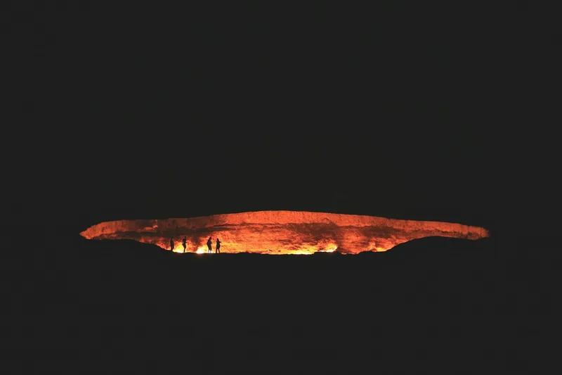 Darvaza Crater