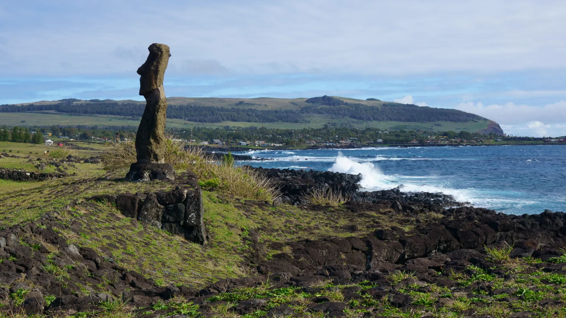 Easter Island landscape