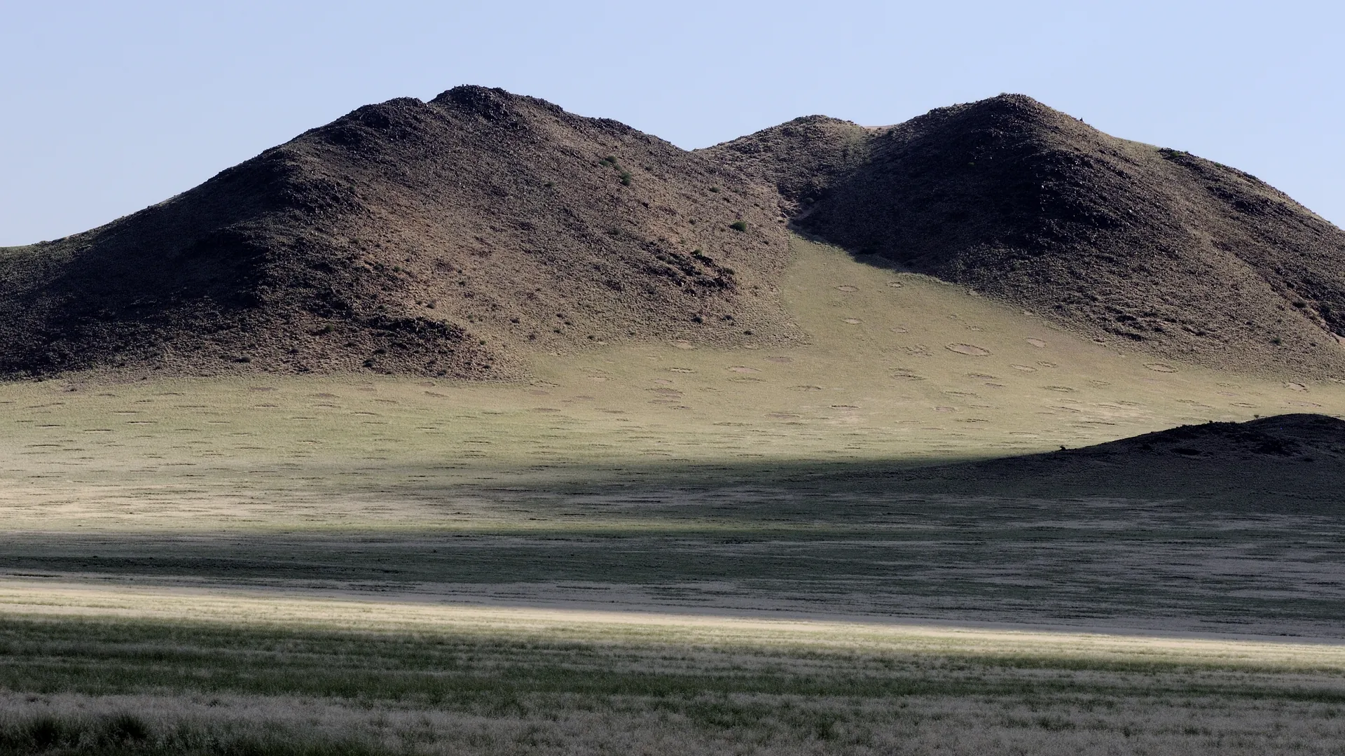 Fairy Circles of Namibia landscape