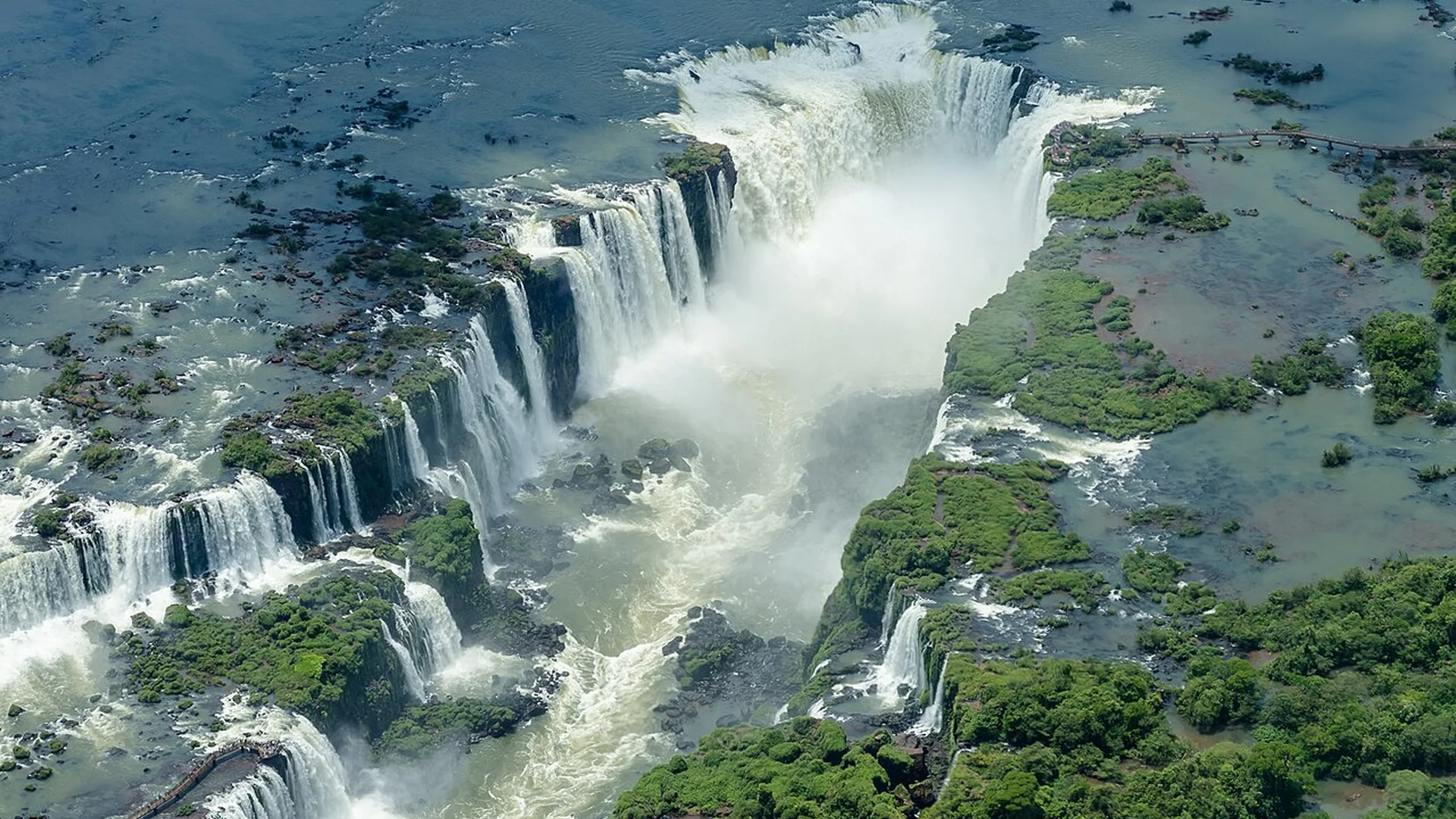 Iguazu Falls landscape