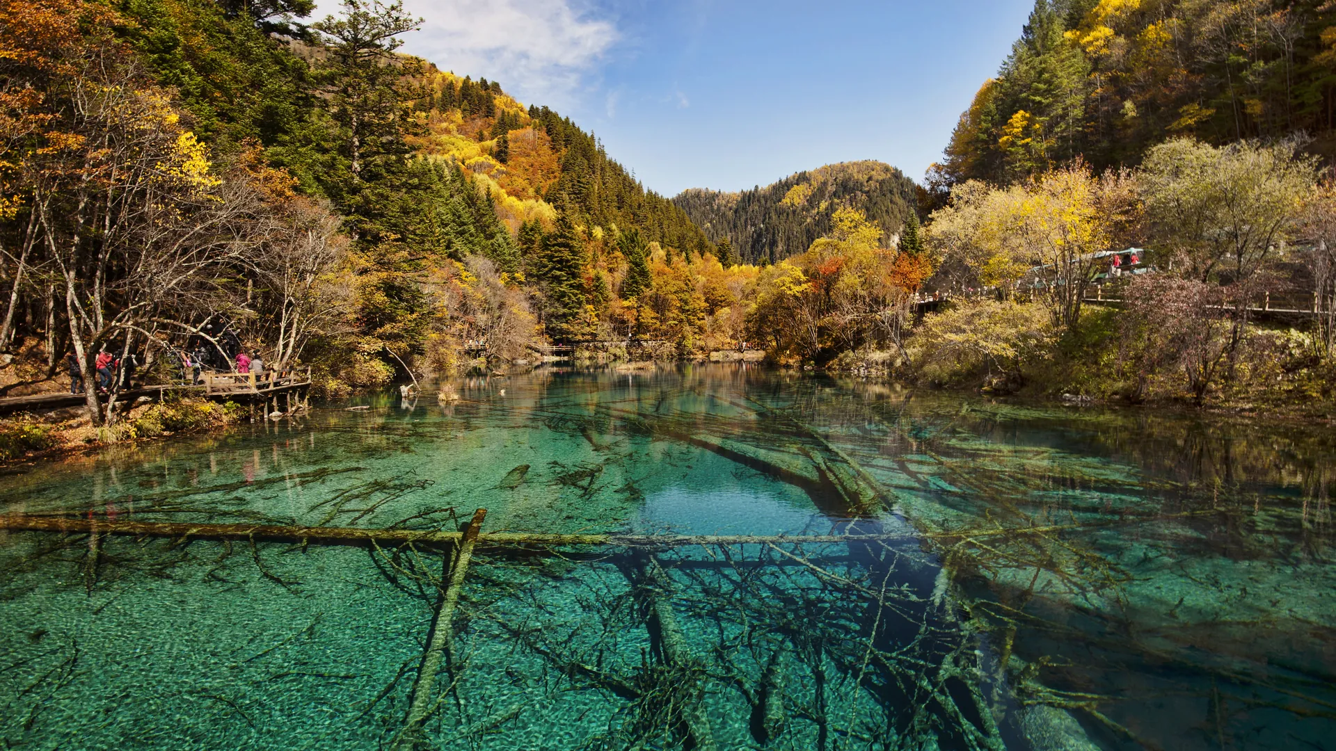 Jiuzhaigou landscape