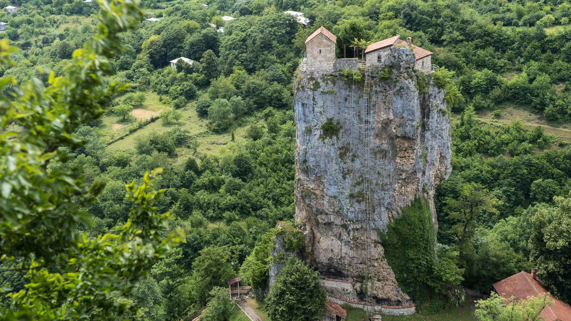 Katskhi Pillar landscape