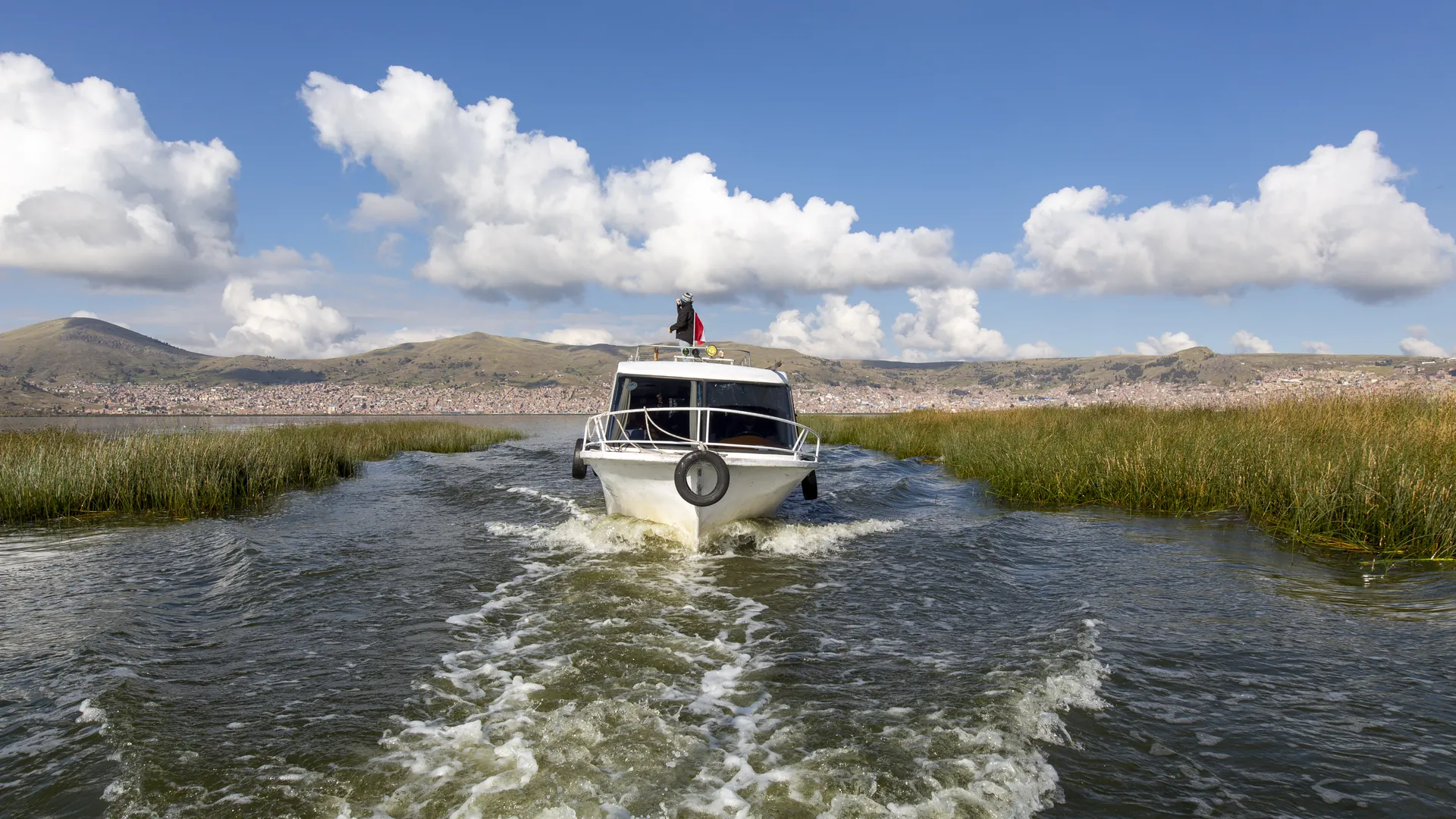 Lake Titicaca landscape