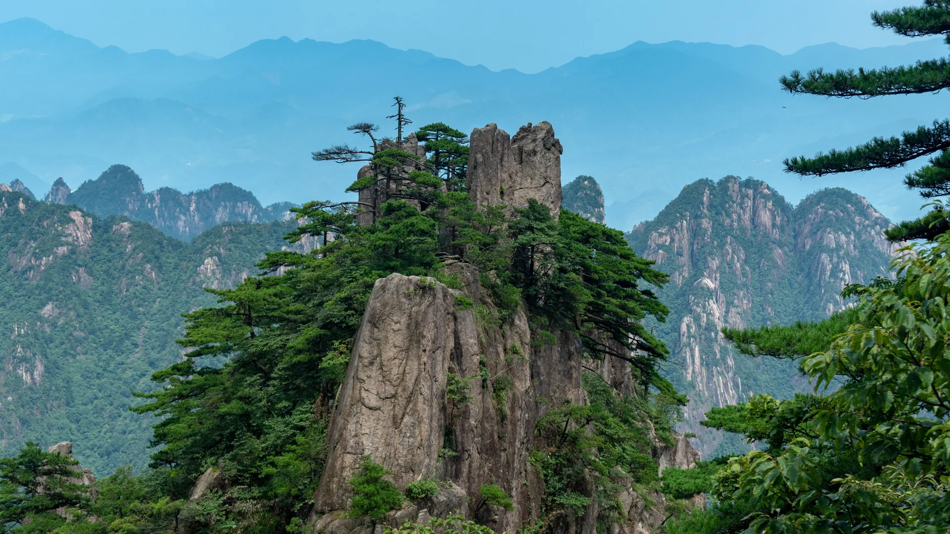 Mount Huangshan landscape