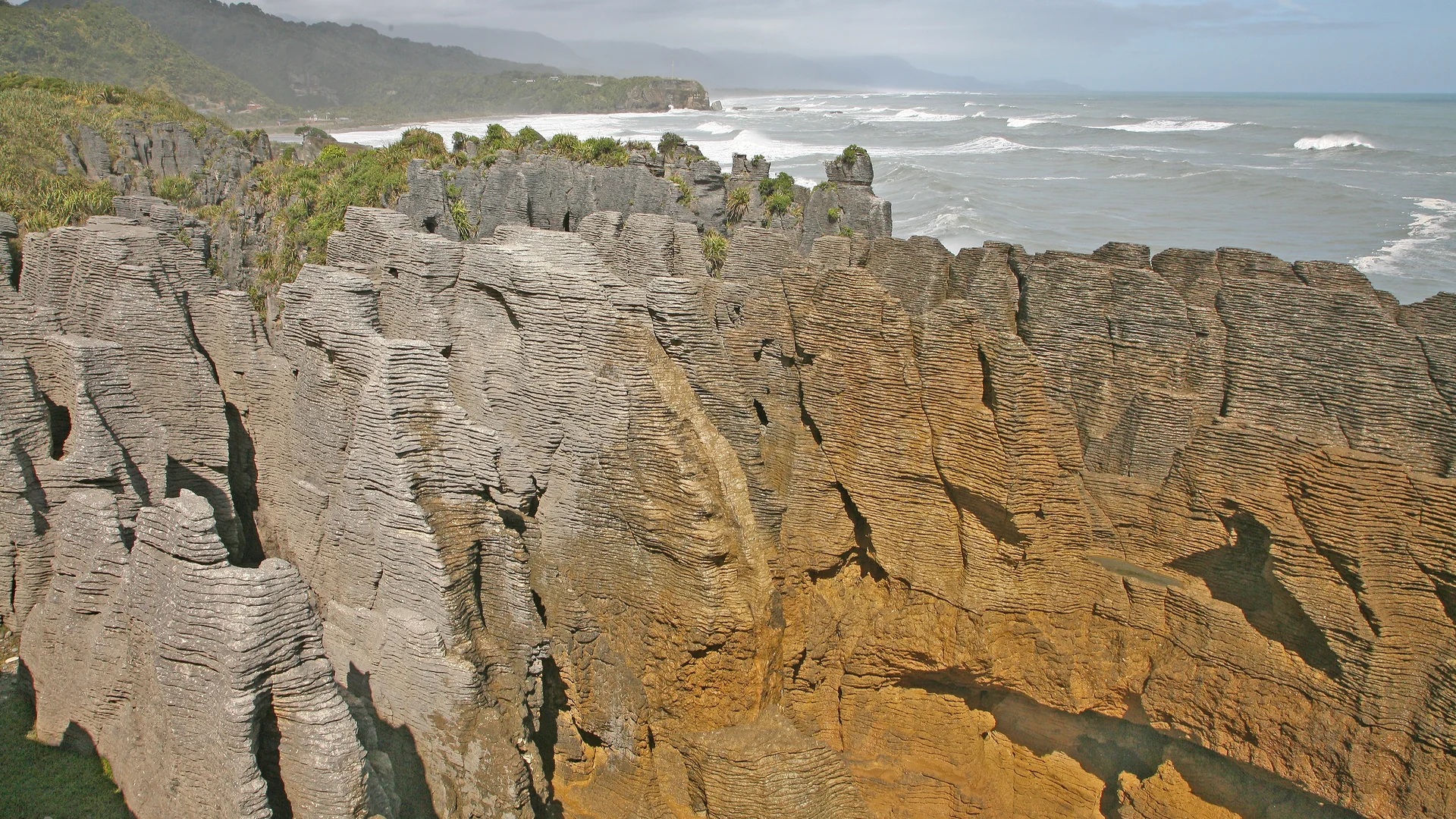 Pancake Rocks landscape