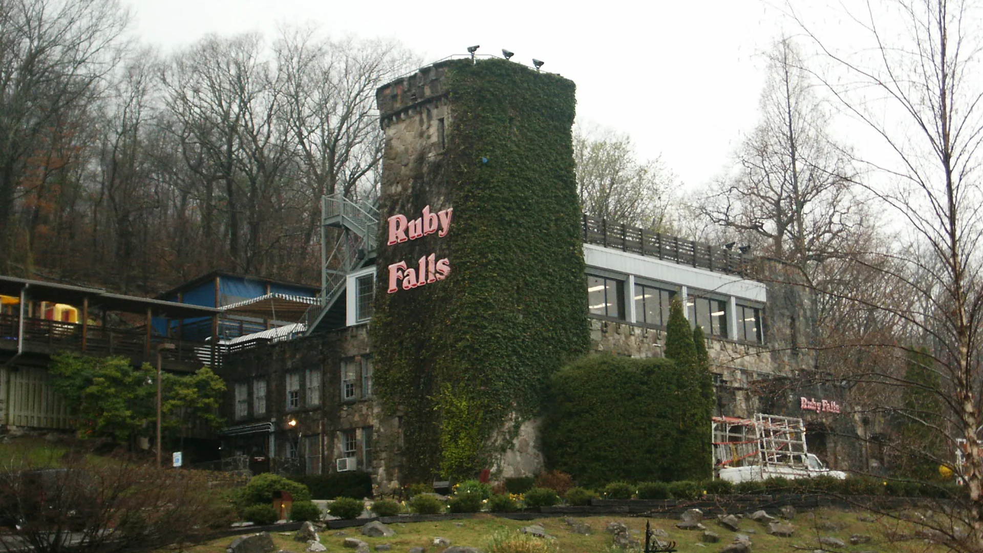 Ruby Falls landscape