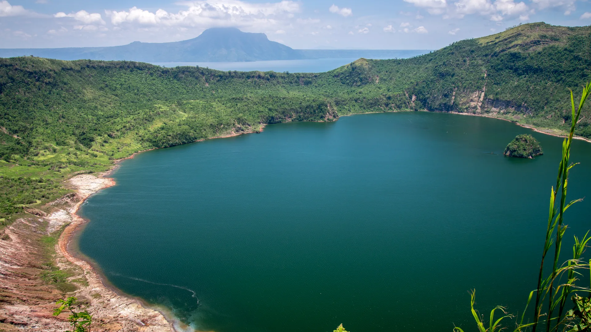 Taal Volcano landscape