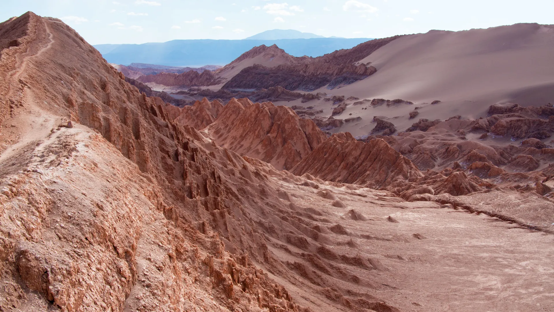 Valle de la Luna landscape