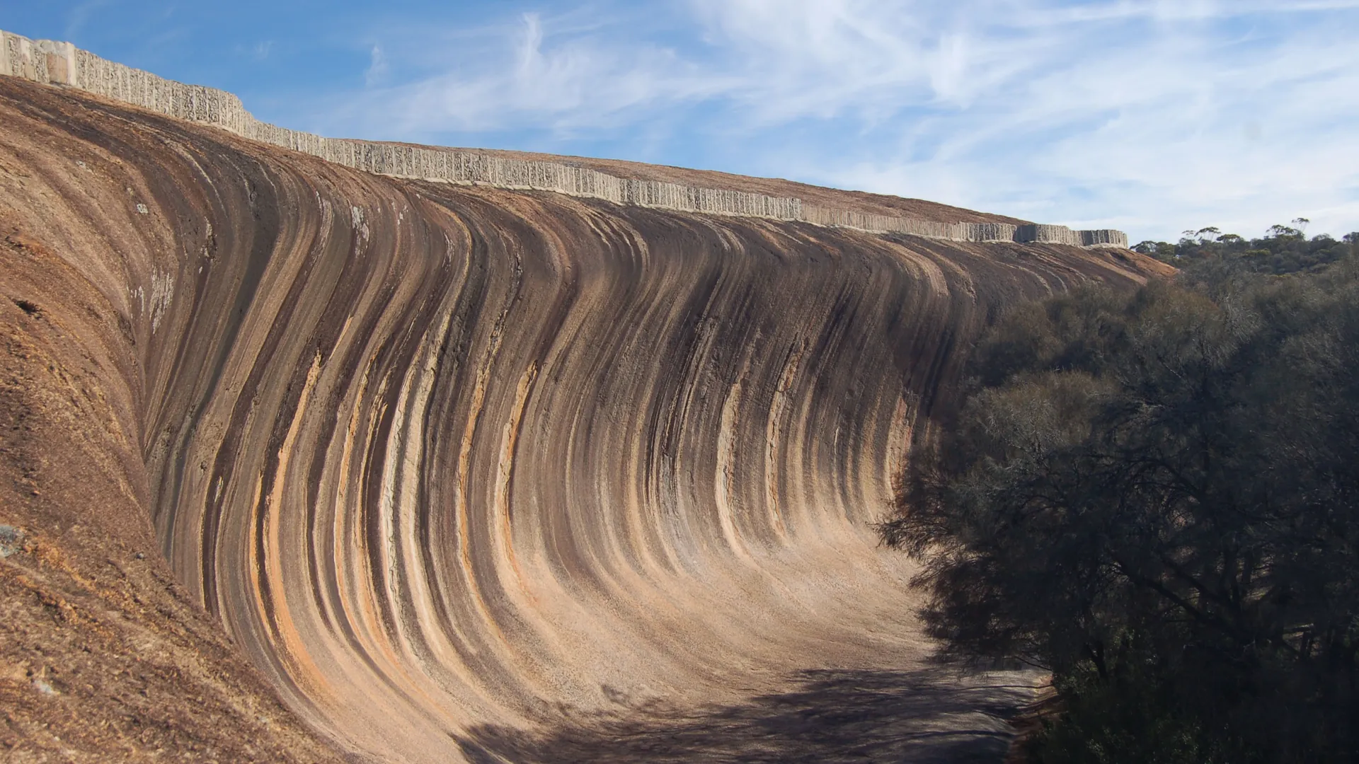 Wave Rock landscape